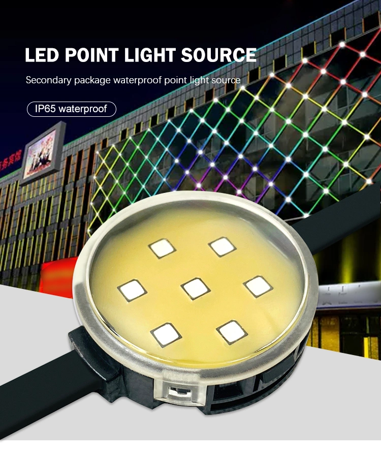 DMX RGBW IP68 Outdoor Lighting LED Pixel Light for Buildings