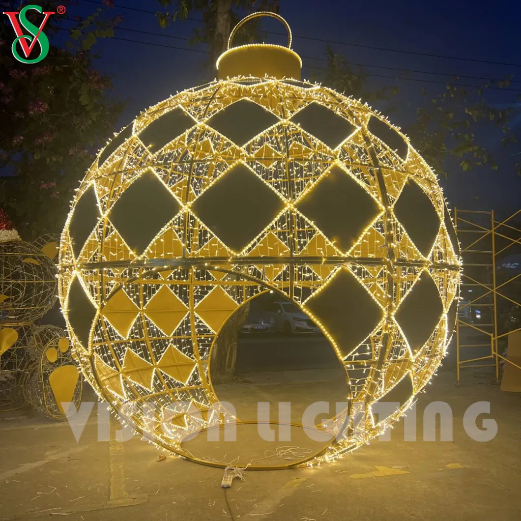 Sphere Lights LED 3D Giant Arch Ball Christmas Motif Lighting