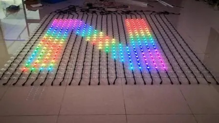 12 VDC RGB-LED-Pixellicht mit flexiblem Netznetz