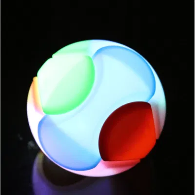 LED-Leuchtspielzeug, Sparschwein, 3D-Kunststoffball