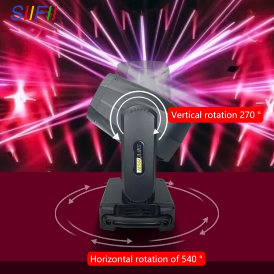 Professionelle 295 W Beam Licht Prisma Gobo Objektiv 9r Moving Head Beaming Weiß DJ Bar Themenpark Ballsaal Bühne lichter