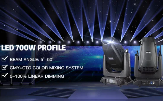 LED 700W Bsw Cmy Profile Moving Head Bühnenbeleuchtung